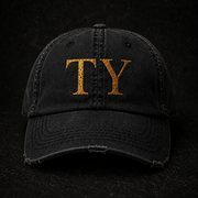 TY Logo Distressed Cap