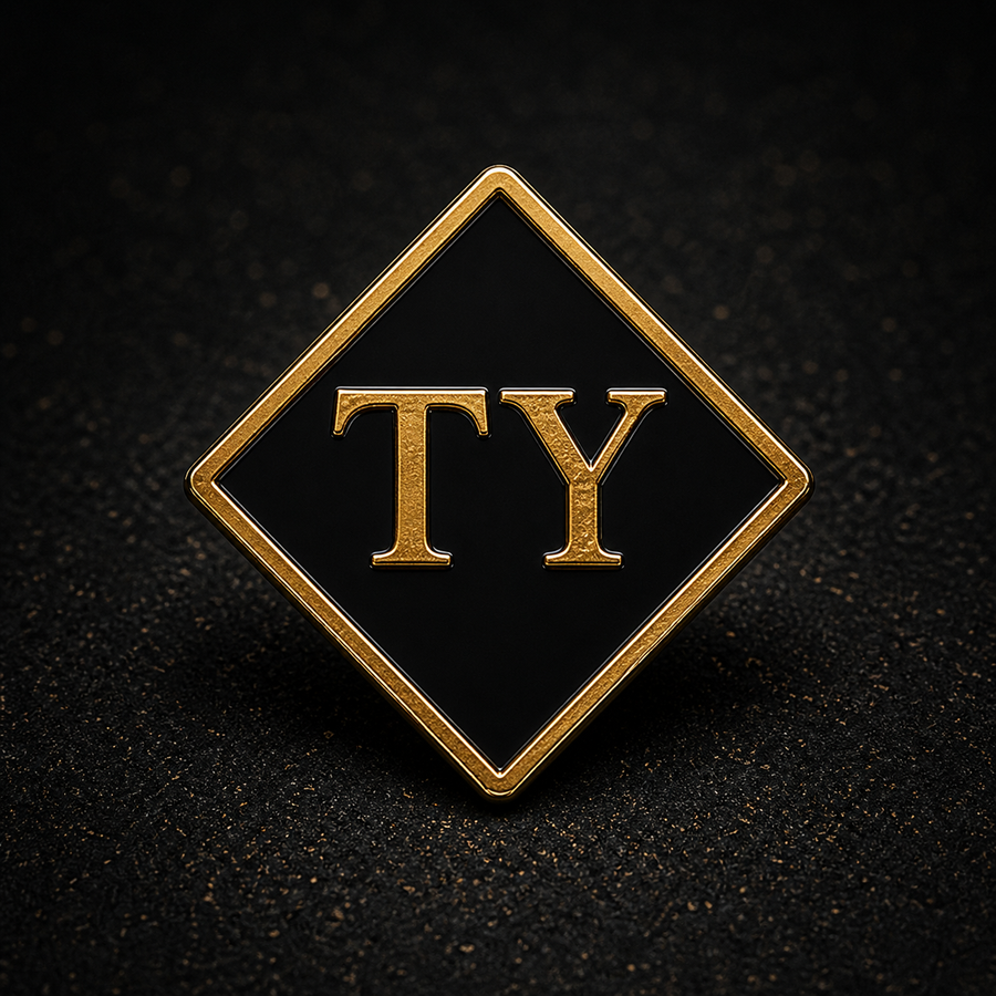 TY Logo Pin